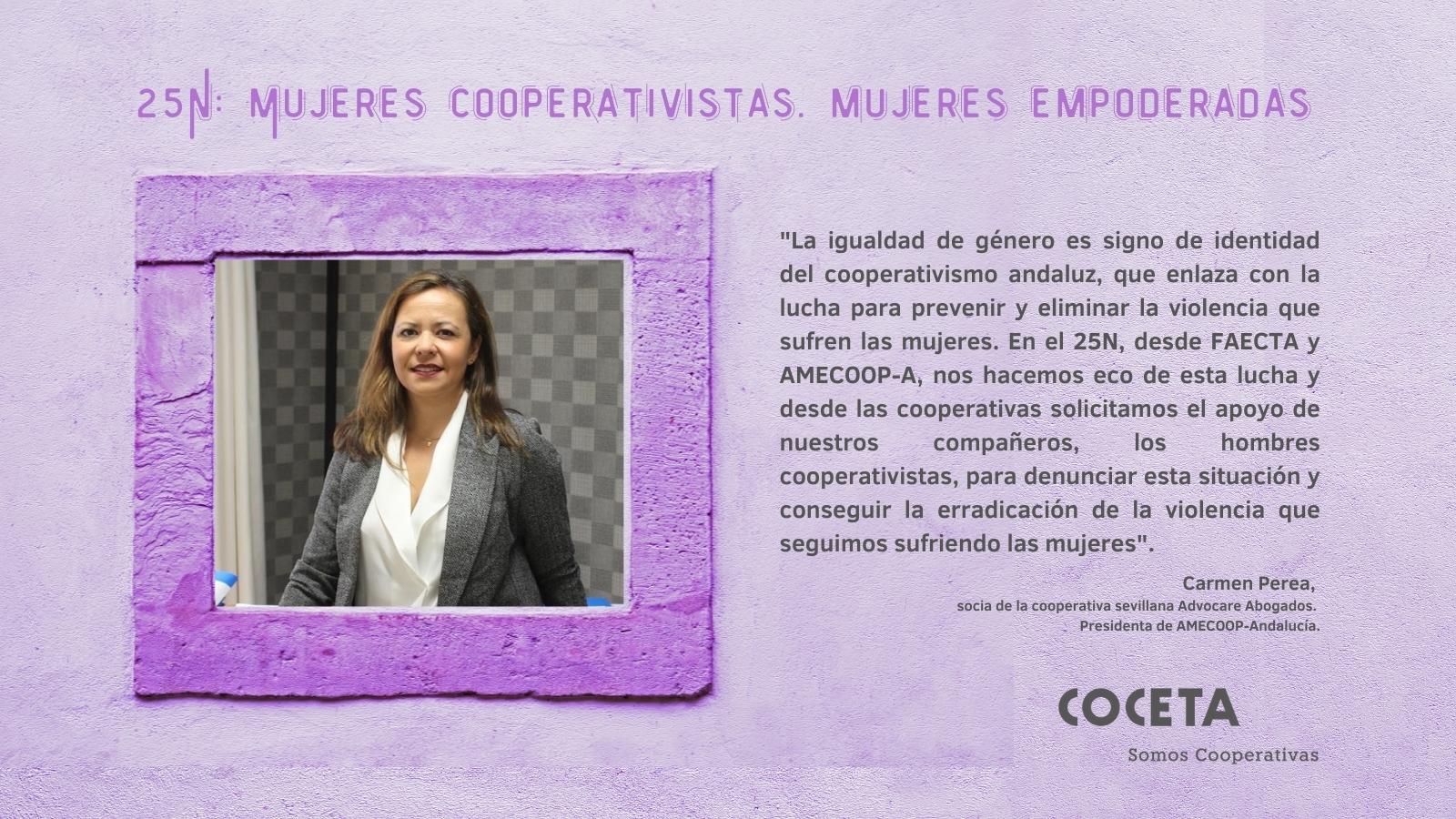 Carmen Perea AMECOOP Andaluca