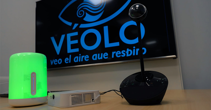 VEO EL AIRE COOP V: Nuestra propuesta es que las personas dispongan de informacin en tiempo real sobre la calidad del aire que respiran tanto en interiores como en exteriores