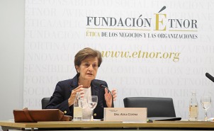 Adela Cortina: "Sense empreses ètiques no hi ha una bona societat"