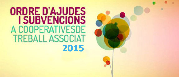 ECONOMIA CONVOCA DUES ORDRES D'AJUDES DIRIGIDES A COOPERATIVES I SOCIETATS LABORALS DE LA COMUNITAT