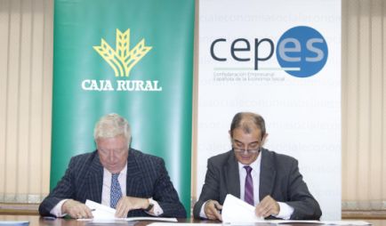 CEPES i Banco Cooperativo Español signen un conveni per facilitar finançament a empreses de l'Economia Social 