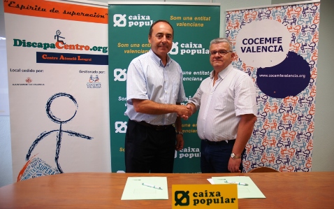 COCEMFE València i Caixa Popular, junts per enfortir el teixit associatiu de la discapacitat física