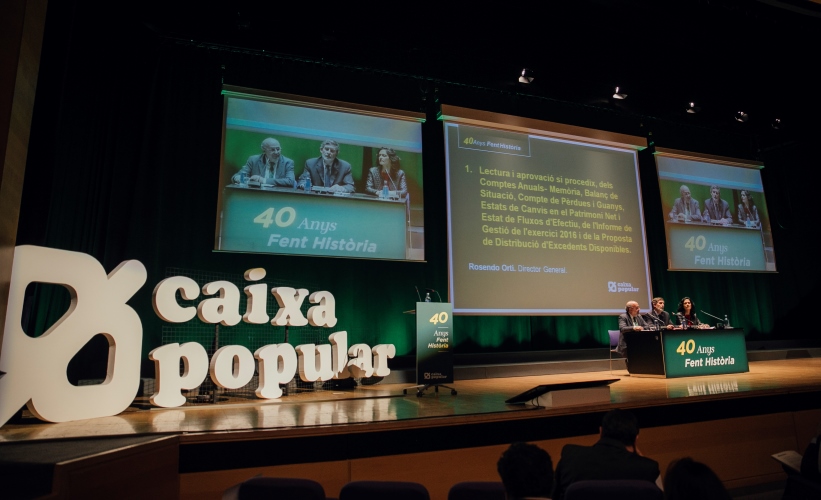 Caixa Popular augmenta els seus beneficis un 25% amb uns resultats de 10,1 milions d'euros