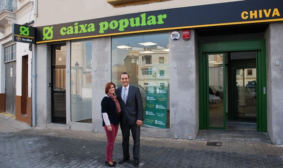 CAIXA POPULAR obri nova oficina a Chiva