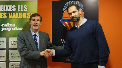 València Basket i Caixa Popular segellen un acord de col·laboració 
