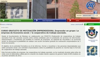 Manises organitza un curs de Motivació Emprenedora en col•laboració amb FEVECTA