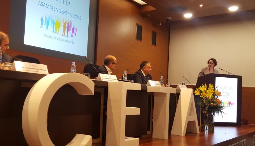 La nueva ministra de Trabajo reconoce el papel del cooperativismo y la economía social y su relevancia en el diálogo social