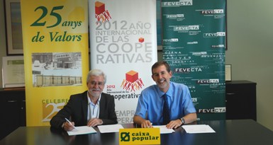 Caixa Popular i FEVECTA milloren les condicions de finançament a les cooperatives