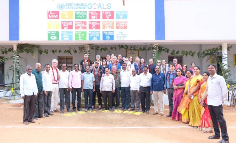 Cooperativas valencianas inauguran una escuela en la India rural para 367 jóvenes