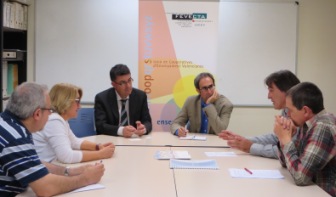 Representants de la coalició Compromís es reuneixen amb la UCEV