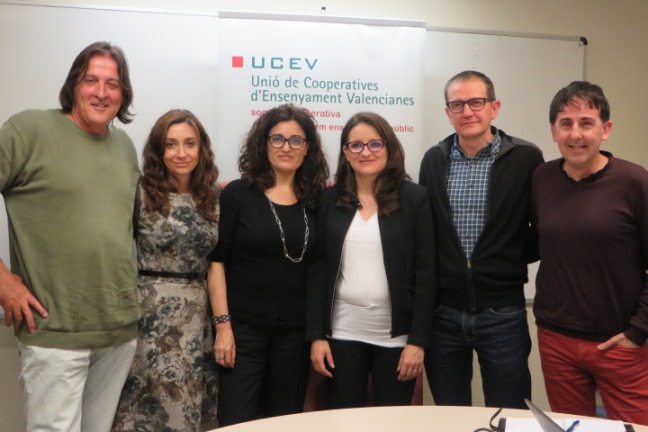 la UCEV demana que es posen en valor els projectes pedagògics i el model de gestió de les cooperatives dins del sistema educatiu