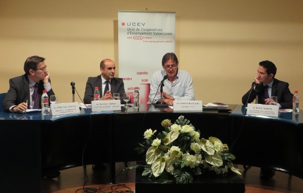Luiso Cervellera: «Fer la Declaració Educativa és per a la UCEV un compromís amb la societat, amb l'educació i amb el cooperativisme»