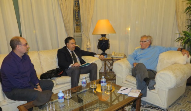 Joan Ribó es reuneix amb el president i el vicepresident de FEVECTA