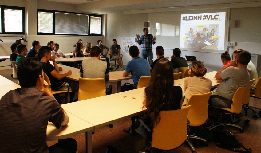 El alumnado del grado LEINN Valencia monta sus empresas