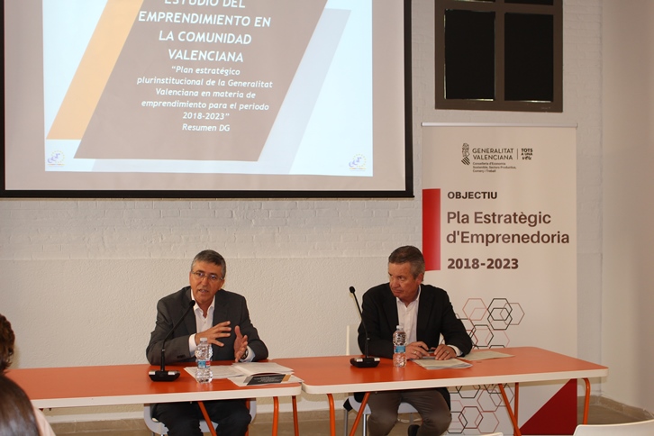 Climent presenta al Consejo Valenciano del Emprendedor el estudio de diagnóstico del ecosistema emprendedor valenciano