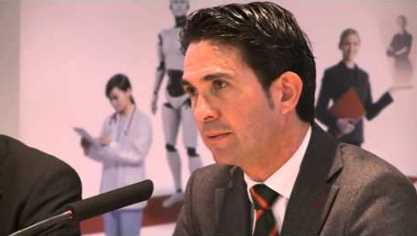 Emilio Sampedro es reuneix amb Raúl Martín, després d'assumir les competències en matèria de Cooperativisme i Emprenedoria