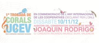 Les cooperatives d’ensenyament valencianes celebraran l’Any Internacional de les Cooperatives amb una trobada de corals