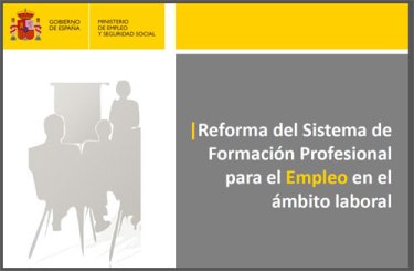 L'economia obté representació en el nou Sistema de Formació Professional per a l'Ocupació