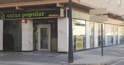 CAIXA POPULAR obri nova oficina a Benimaclet